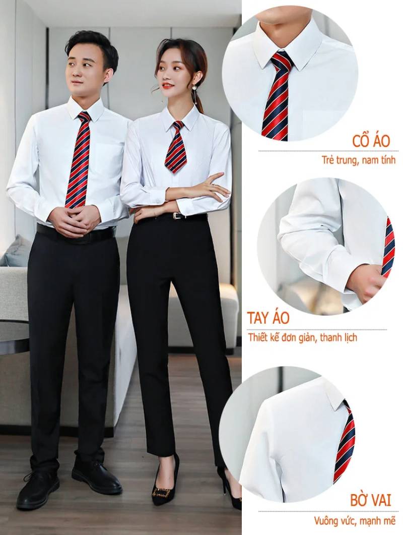 Lựa chọn đồng phục công sở chất lượng mang tới sự thoải mái và chuyên nghiệp khi làm việc