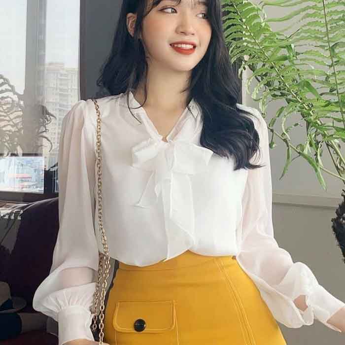 Thêm lựa chọn mẫu áo phong cách Hàn Quốc trẻ trung