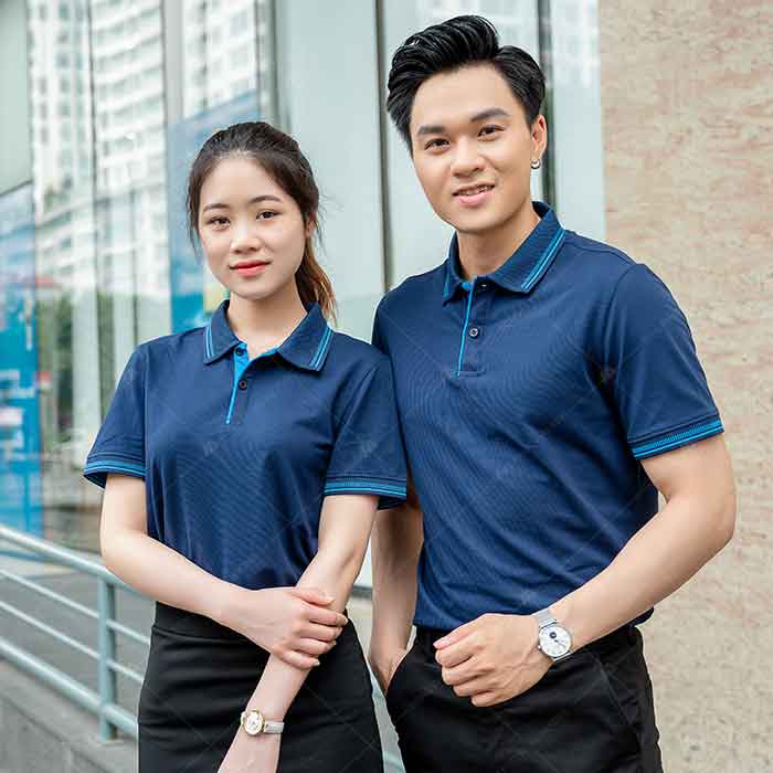 Mẫu áo polo giá rẻ đồng phục công ty