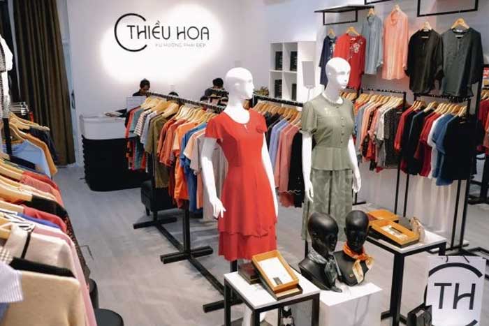 Shop đồ công sở trung niên nữ đẹp Thiều Hoa