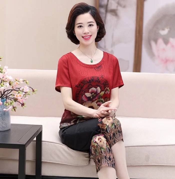 Mẫu đồ bộ mặc nhà được sản xuất bởi Đồng phục Hải Anh