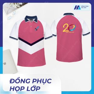 Mẫu áo đồng phục họp lớp 20 năm hội ngộ - đồng phục Hải Anh