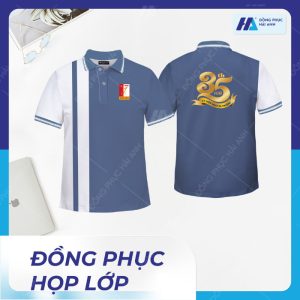 Mẫu áo đồng phục họp lớp 35 năm đại học Bách Khoa - đồng phục Hải Anh