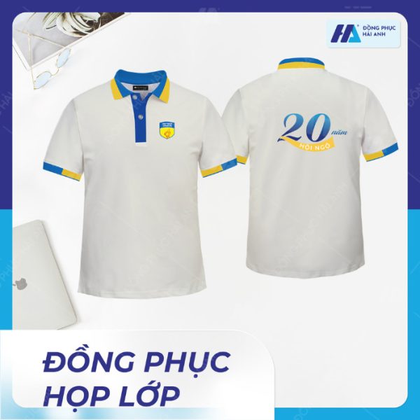 Mẫu đồng phục họp lớp 20 năm đại học Hutech - đồng phục Hải Anh